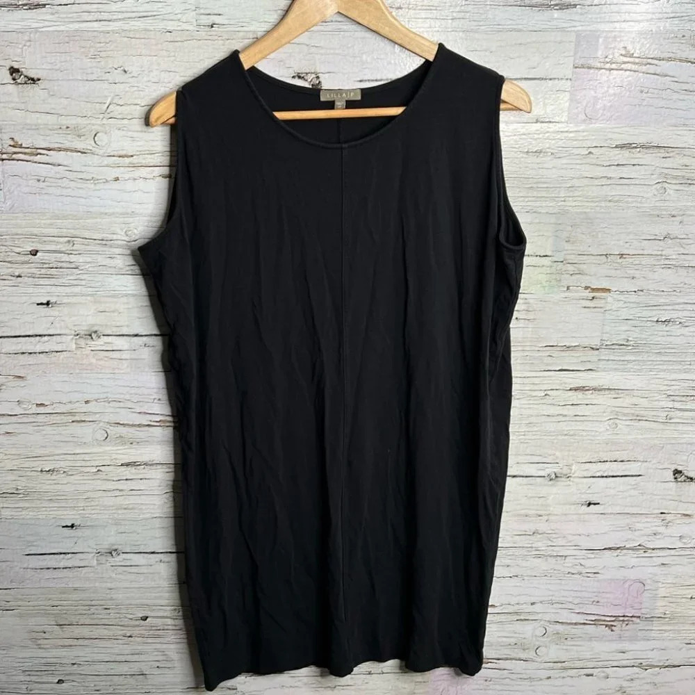 Lilla p black mini  dress size xs